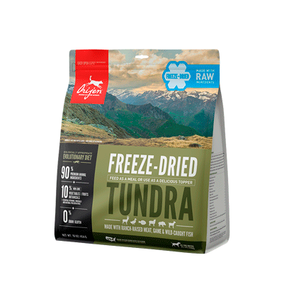 Made from ranch raise meat, game & wild caught fish